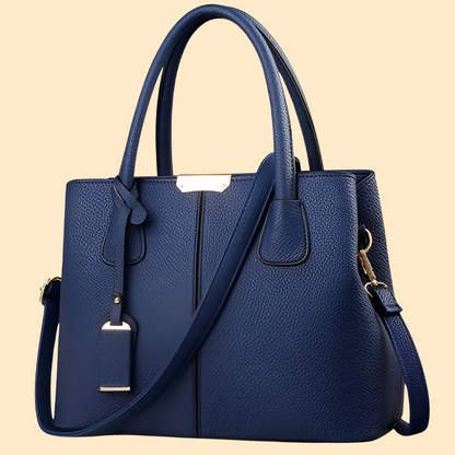 Niki | Women's Structured Top Handle Bag with Tassel Accent
