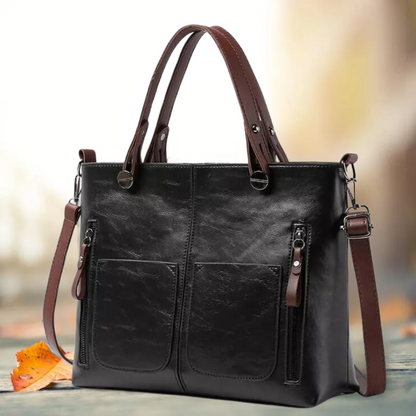 Niki | Women's Fashionable Top-Handle Bag with Pockets