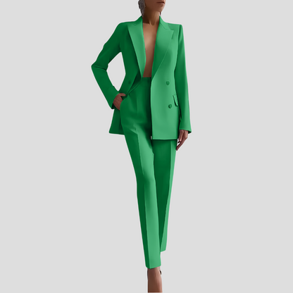 Women's Polished Tailored Pant Suit