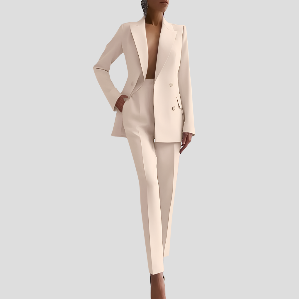 Women's Polished Tailored Pant Suit