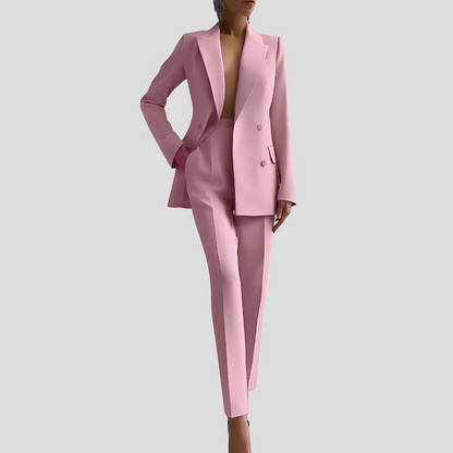 Women's Polished Tailored Pant Suit
