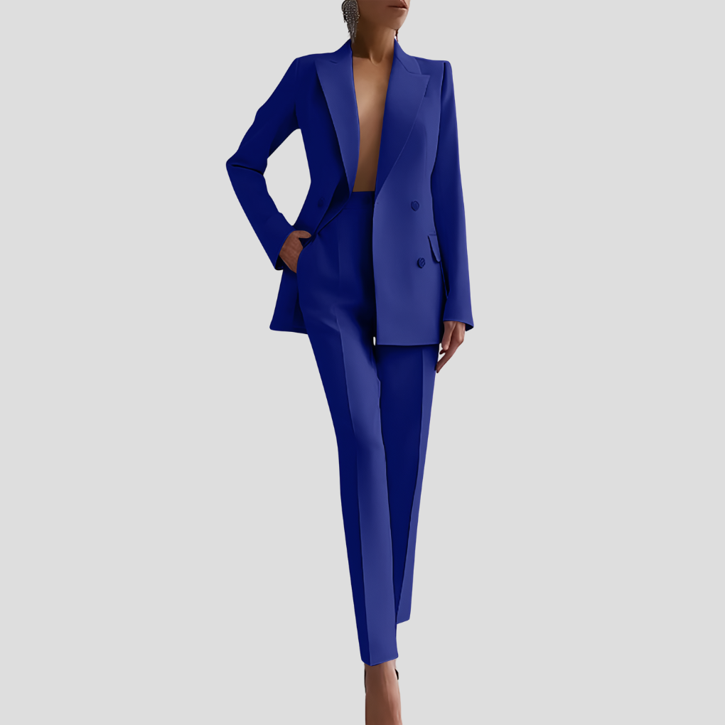 Women's Polished Tailored Pant Suit