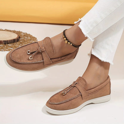 Chic Tassel Comfort Loafers