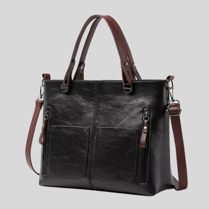 Niki | Women's Tote Bag with Front Pockets