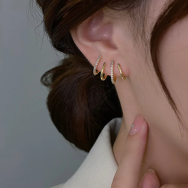 Niki | Women’s Twist Earrings | Lightweight Statement Jewelry | Hypoallergenic Finish