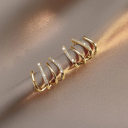 Niki | Women’s Twist Earrings | Lightweight Statement Jewelry | Hypoallergenic Finish