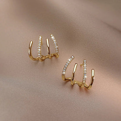 Niki | Women’s Twist Earrings | Lightweight Statement Jewelry | Hypoallergenic Finish