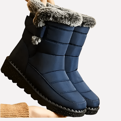 Niki | Women's Fur-Trimmed Insulated Winter Snow Boots