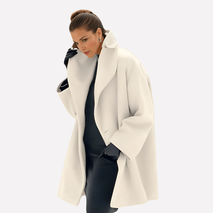 Women's Statement Wide Collar Coat