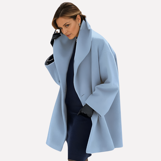Women's Statement Wide Collar Coat