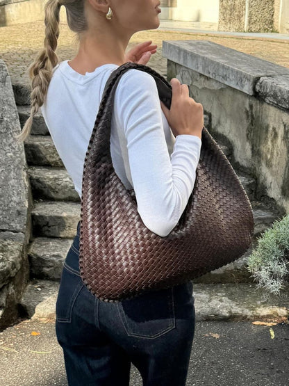 Niki | Women's Woven Hobo Bag