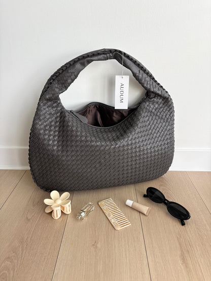 Niki | Women's Woven Tote Bag - Oversized Shoulder Bag