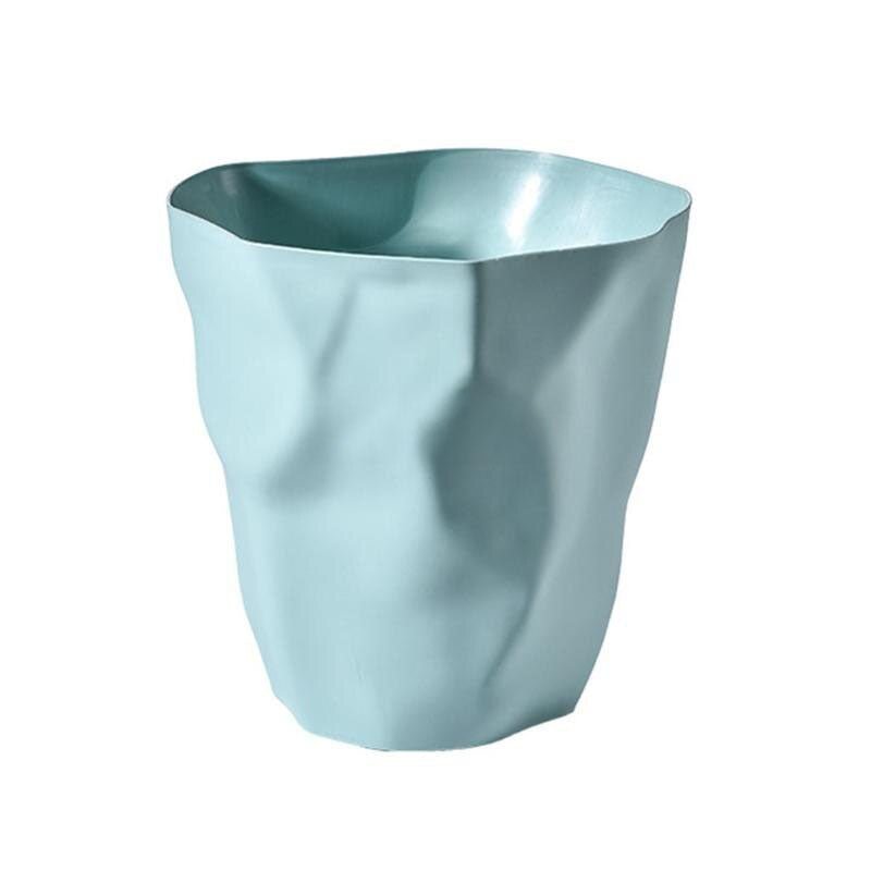 Modern Crushed Style Waste Can