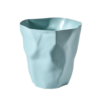 Modern Crushed Style Waste Can