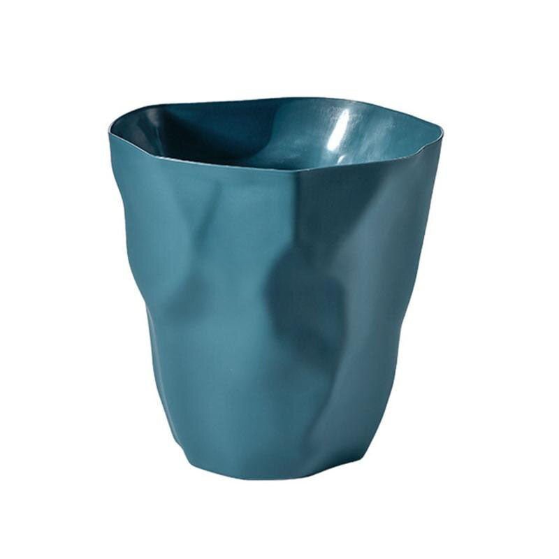 Modern Crushed Style Waste Can