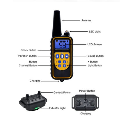 Norvo | Electric Training Collar for Dogs E-collar – Safe, Effective, Remote Control