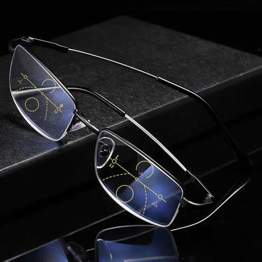 OptiLux Premium Progressive Glasses | Modern Glasses for Versatile Use