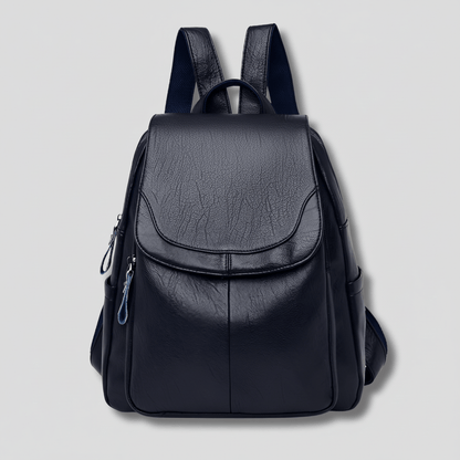 OPULENZA – Elegant Anti-Theft Leather Backpack for Women