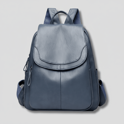 OPULENZA – Elegant Anti-Theft Leather Backpack for Women