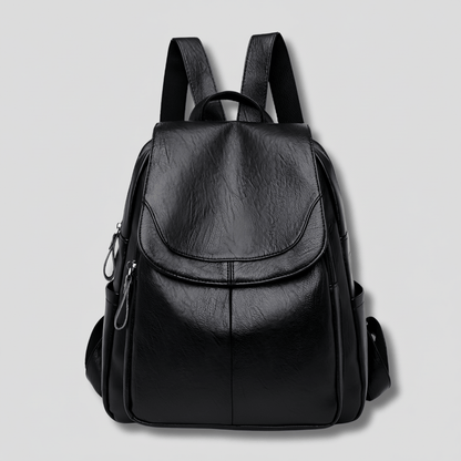 OPULENZA – Elegant Anti-Theft Leather Backpack for Women