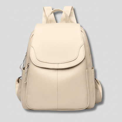 OPULENZA – Elegant Anti-Theft Leather Backpack for Women