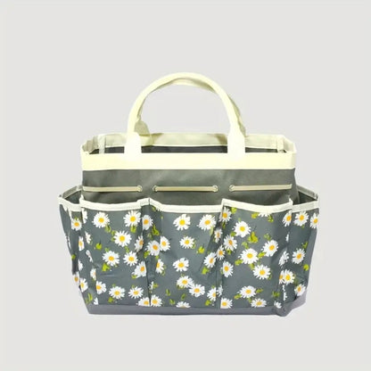 Floral Garden Tote Organizer Bag