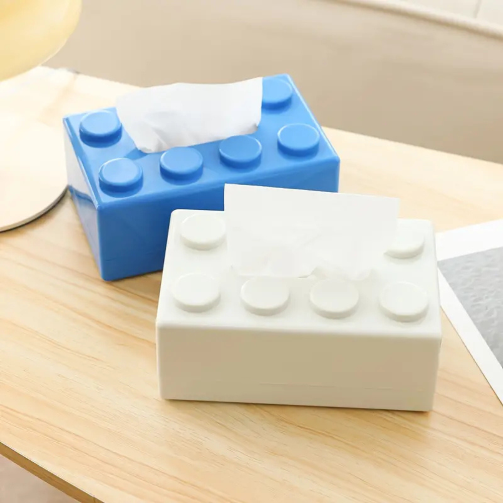 Building Blocks Tissue Box Cover