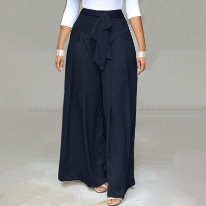 Plus Size Flowy Palazzo Pants