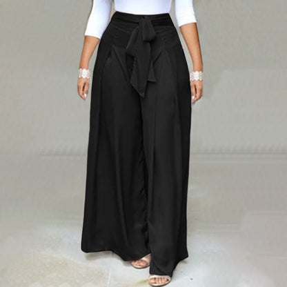 Plus Size Flowy Palazzo Pants