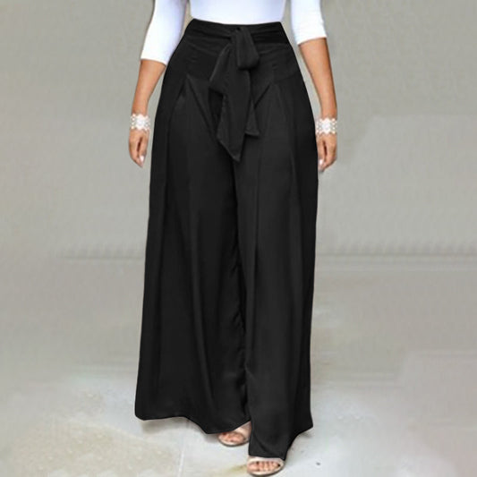 Plus Size Flowy Palazzo Pants