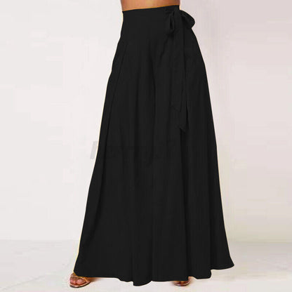 Plus Size Flowy Palazzo Pants