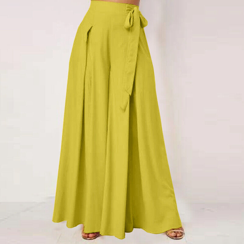 Plus Size Flowy Palazzo Pants