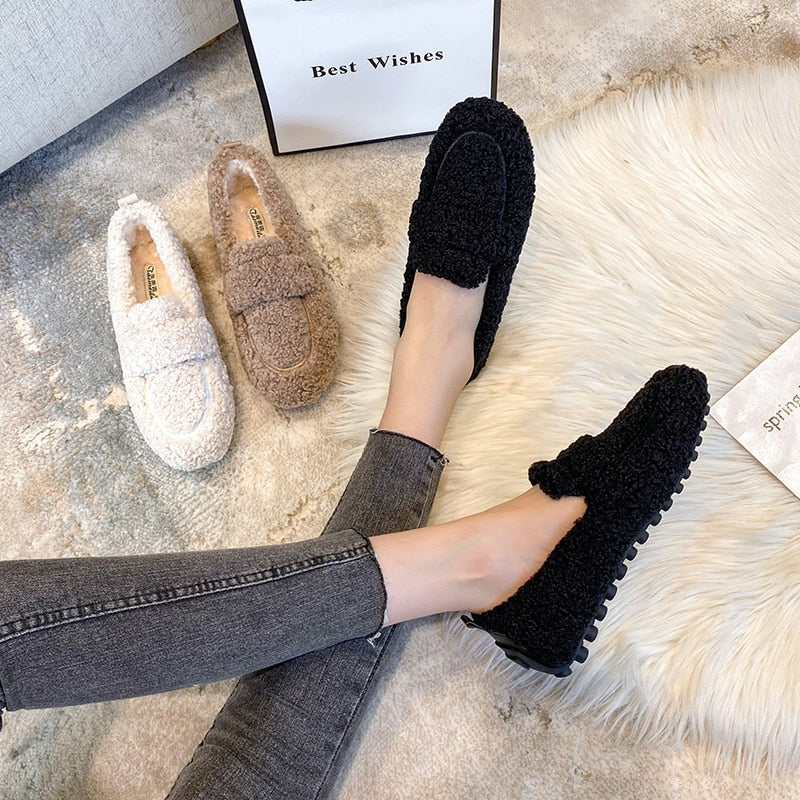 Niki | Women's Plush Loafer House Shoes