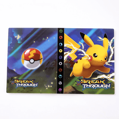 Poke Card Collector Album – 240 Card Sleeves, Perfect for Collectors