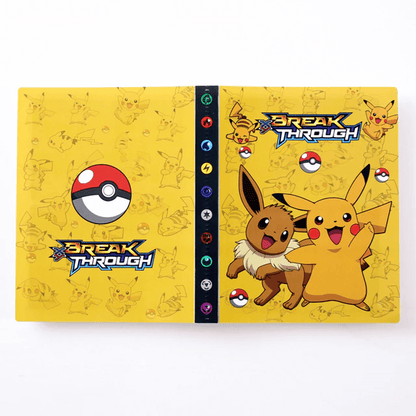 Poke Card Collector Album – 240 Card Sleeves, Perfect for Collectors