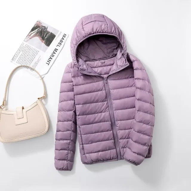 Niki | Ultra-Light Packable Down Coat