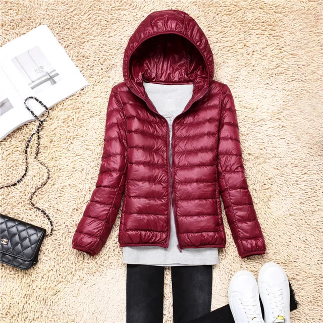 Niki | Ultra-Light Packable Down Coat