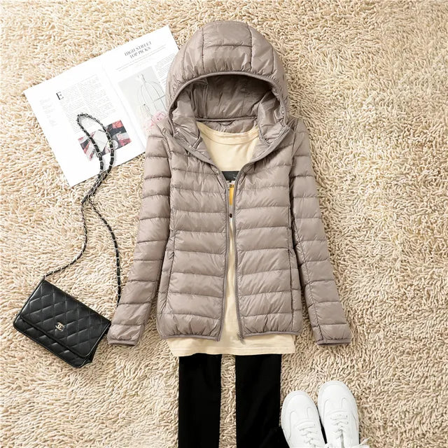 Niki | Ultra-Light Packable Down Coat