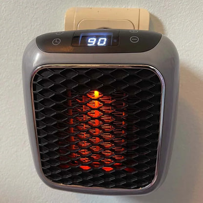 Compact Electric Heater - Rapid Warmth, Silent, Secure, Eco-Friendly