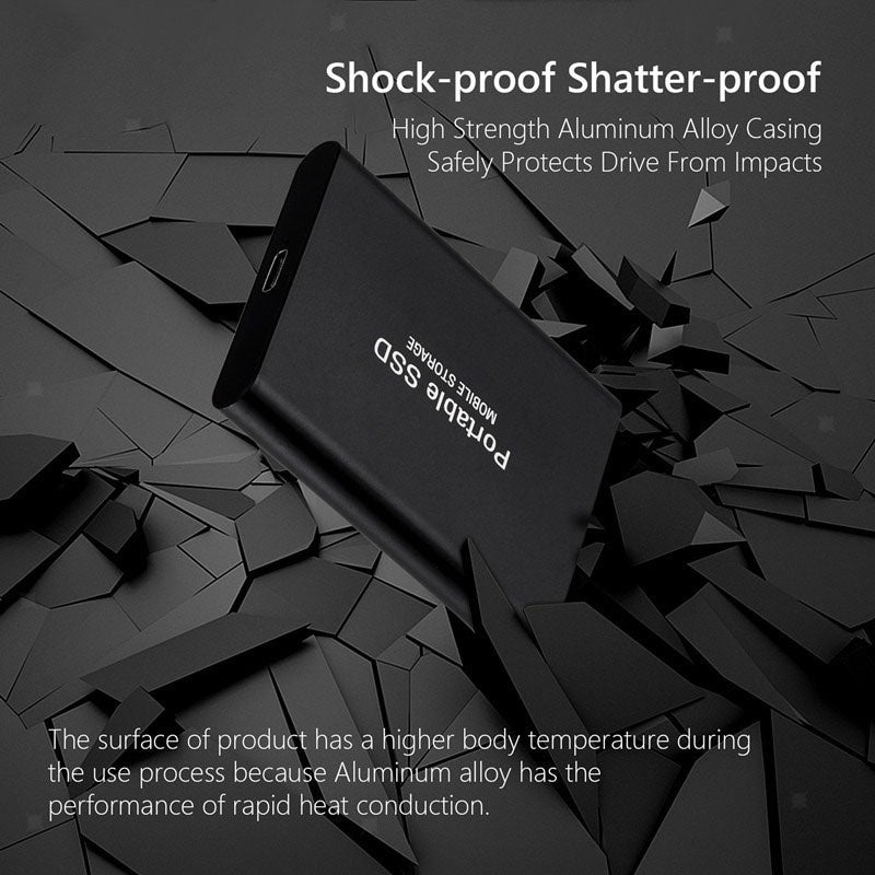 Portable Ultra-Fast SSD - Reliable and Compact Storage