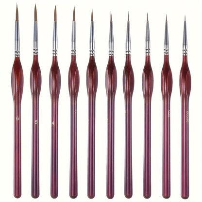 Precision Detail Brush – Ideal for Precise Painting and Detailed Artwork