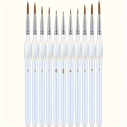 Precision Detail Brush – Ideal for Precise Painting and Detailed Artwork