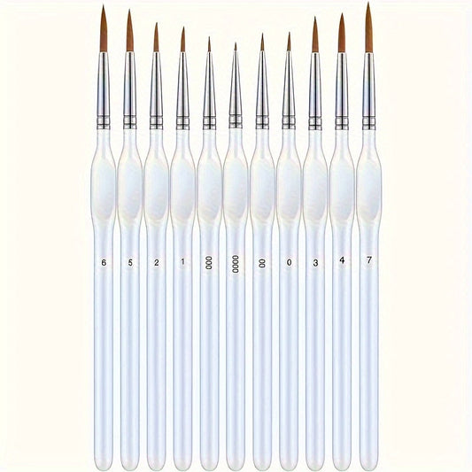 Precision Detail Brush – Ideal for Precise Painting and Detailed Artwork