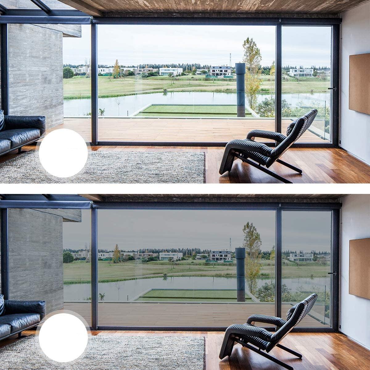 Static Cling Window Film for Privacy
