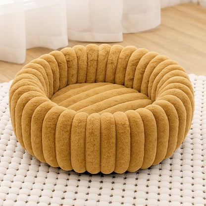 Cozy Round Pet Lounger