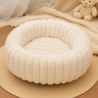 Cozy Round Pet Lounger