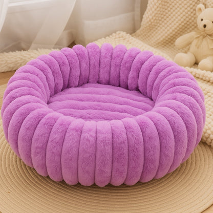 Cozy Round Pet Lounger