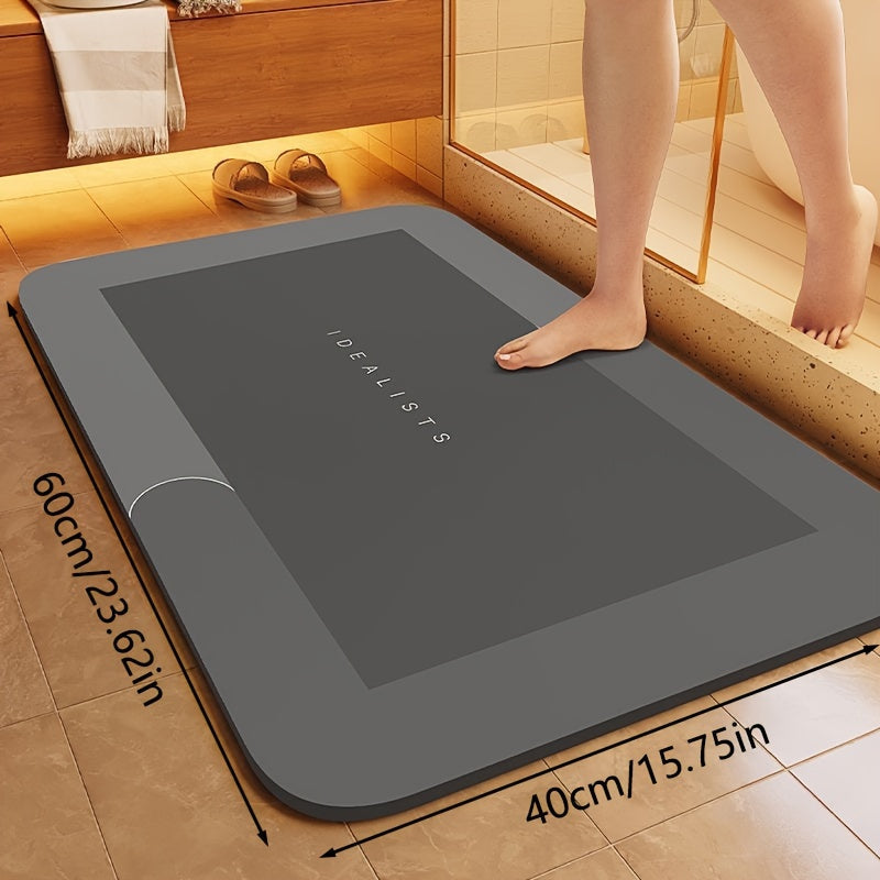 Super Absorbent, Fast-Drying Bath Mat