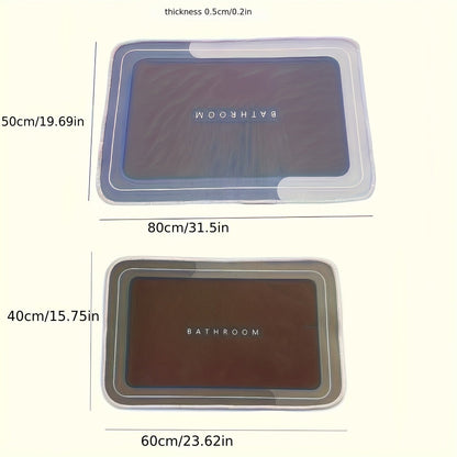 Super Absorbent, Fast-Drying Bath Mat