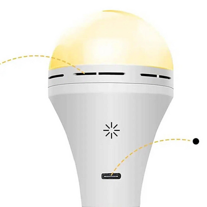 Rechargeable LED Bulb with Remote Control – Practicality and Energy Savings